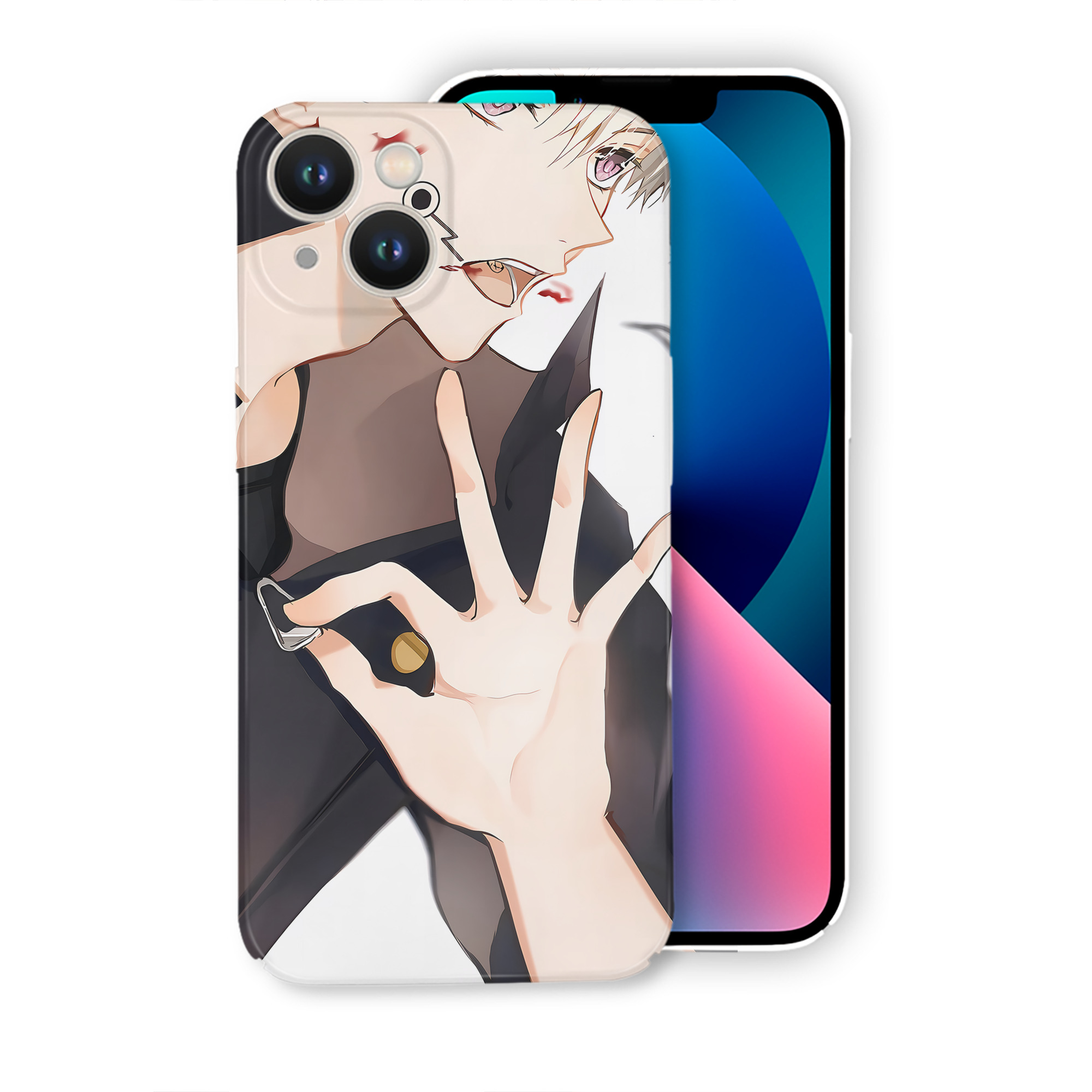 （画像用） 呪術廻戦 Jujutsu Kaisen 【iPhone 14シリーズ対応】ハードケース